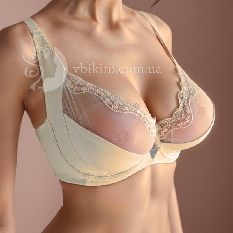 Купити Бюстгальтер Orietta Avec 31120 DD Бежевий 4 шт 90-90-95-100 гуртом недорого Україна